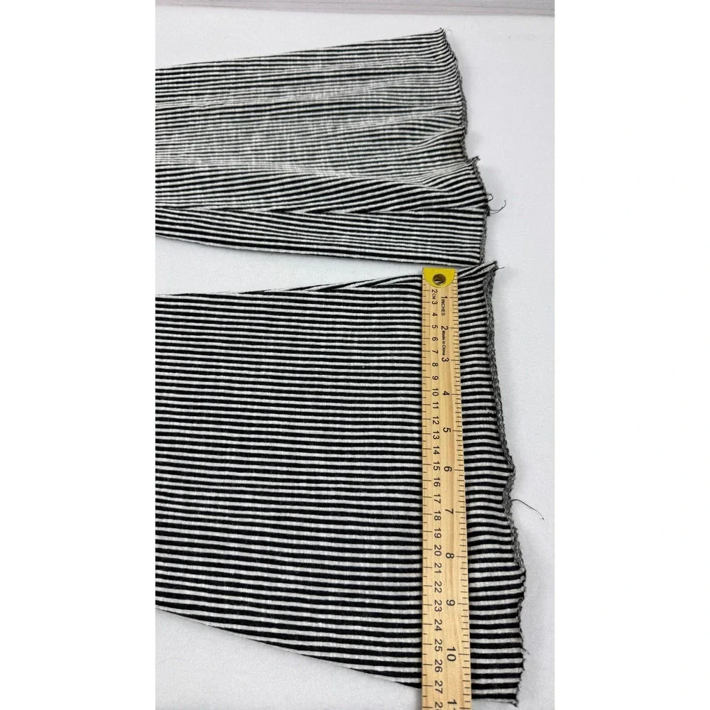 BY TOGETHER Striped Flare Bell‎ Bottom Pants Womens Size Small Black White